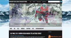Desktop Screenshot of eishockey-blog.com